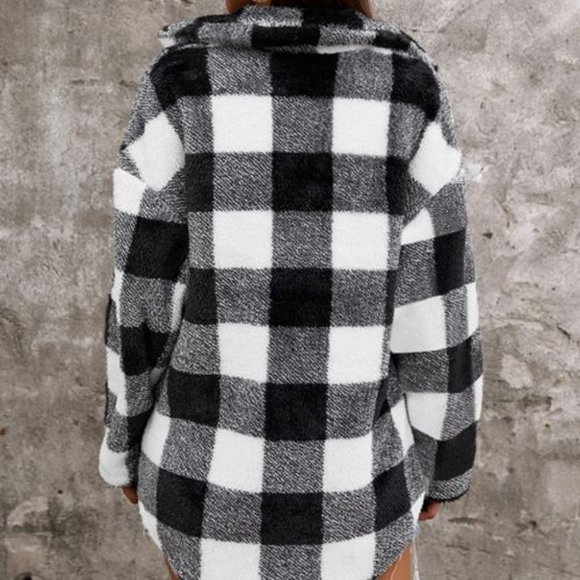 Buffalo Check Plaid Shacket - Picture 3 of 3